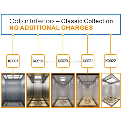 Overhead Traction Passenger Elevator Packages